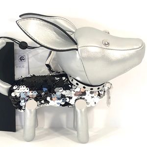 NWT Kendall and Kylie puppy purse accessory